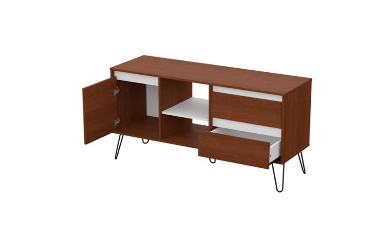 VAJILLERO NORDICO 1.33 TABACO/BLANCO