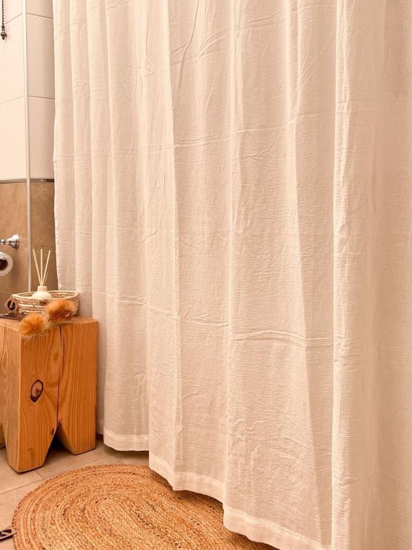 CORTINA 230*190 BAÑO GASA