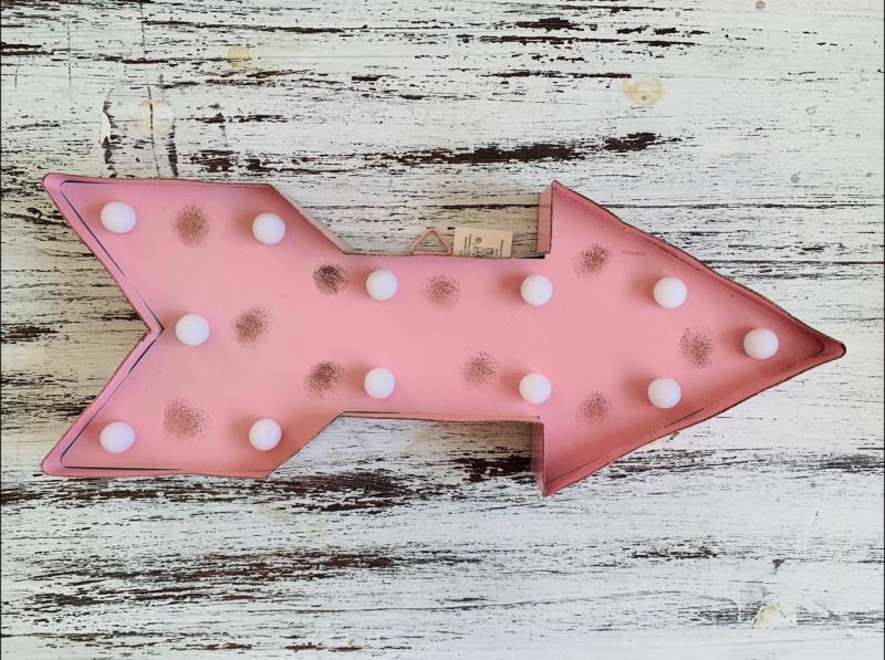 CARTEL LED FLECHA MEDIANA