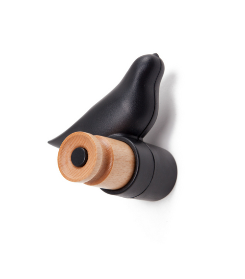 PERCHERO BIRD NEGRO/BCO