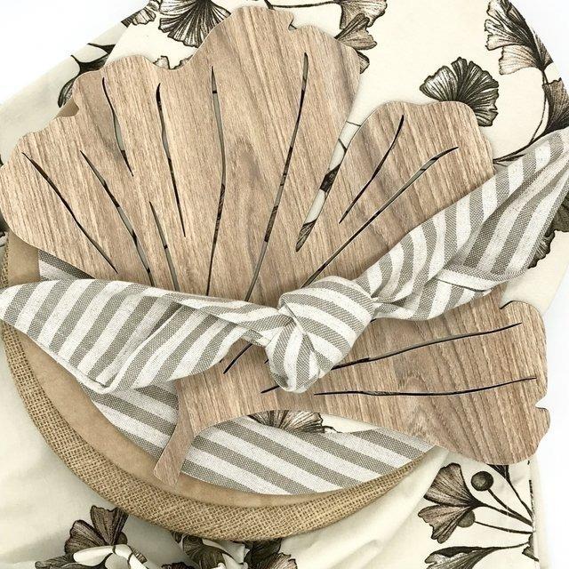 POSAFUENTE GINKGO/HOJA CORAZON/HOJA/RACK