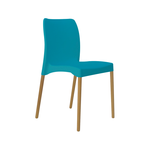 SILLA MARA CELESTE MADERA