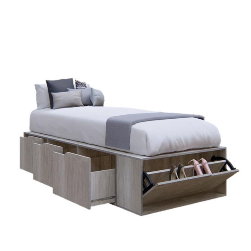 CAMA BOX 1PL CUBO VENECIA