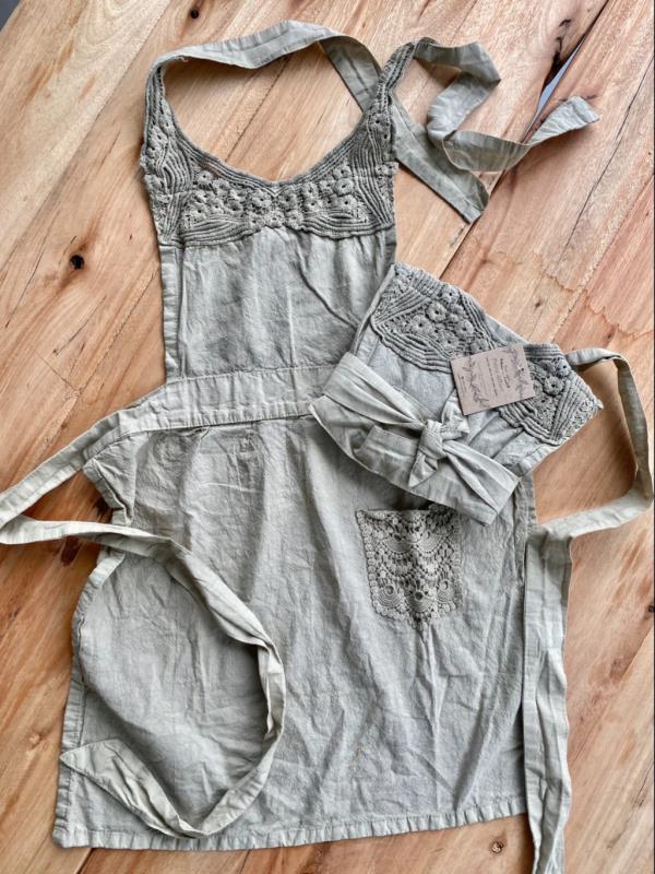 DELANTAL TUSSOR VISON MANDY