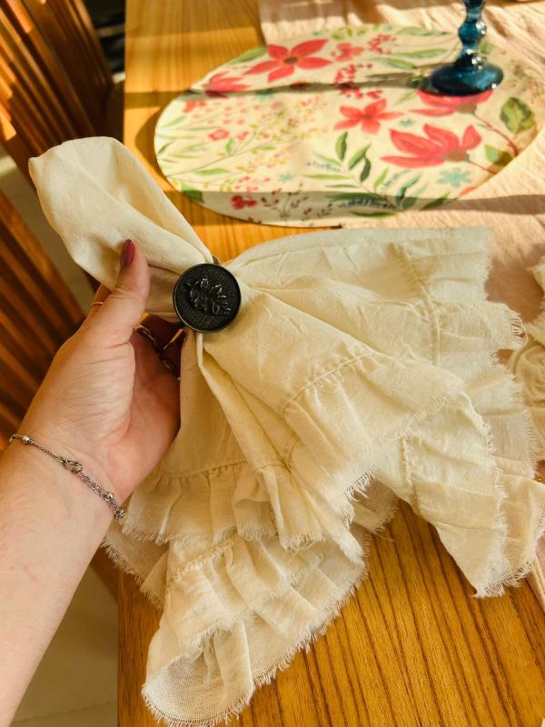 SERVILLETERO DE METAL X UNID