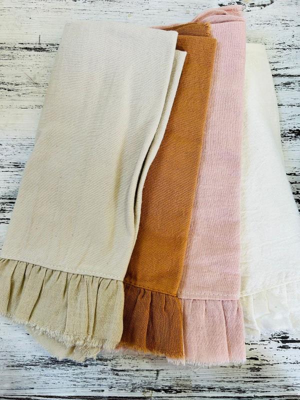 SERVILLETA TUSSOR C/VUELO X4U