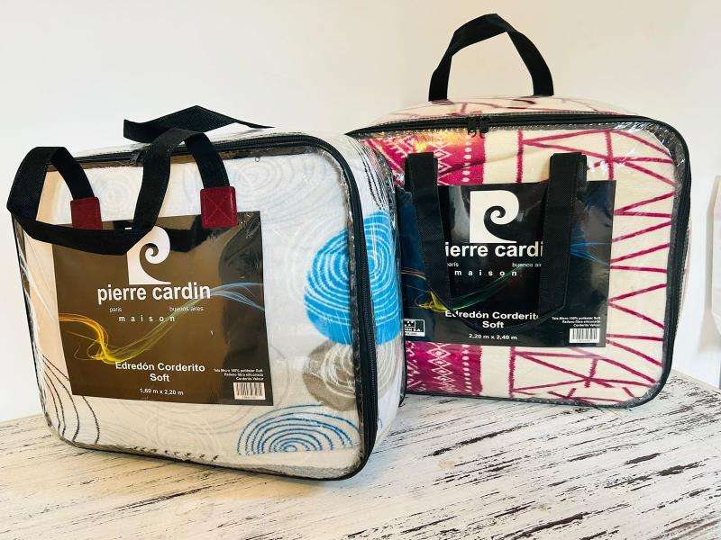 FRAZADA 1 1/2 PIERRE CARDIN CORDERITO