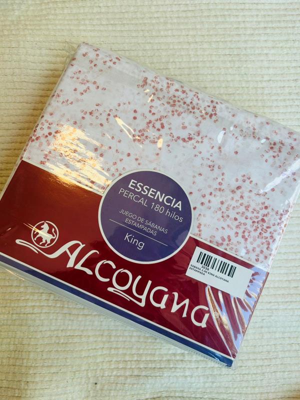 SABANA 2.00 KING ALCOYANA ESTAMPADA