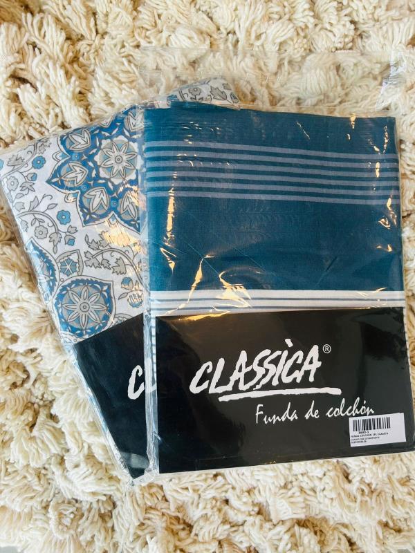 FUNDA COLCHON 1PL CLASICA