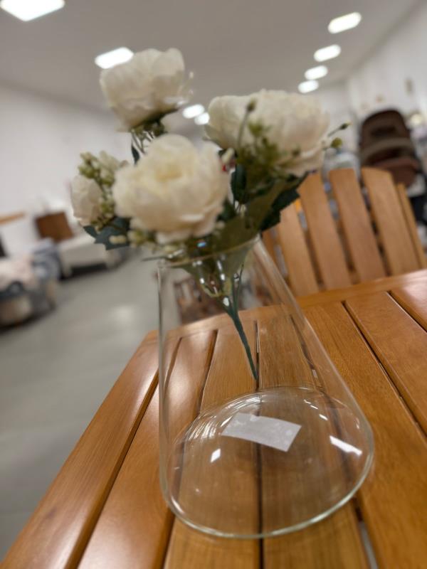 FLORERO VIDRIO CONICO 2LT