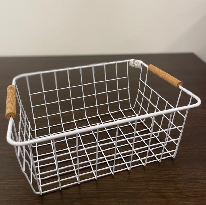 CESTA BLANCA 28X22