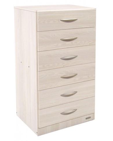 CHIFFONIER 6 CAJONES GRIS ANDINO PLATINUM