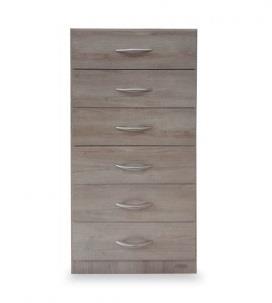 CHIFFONIER 6 CAJONES SAVANNA PLATINUM