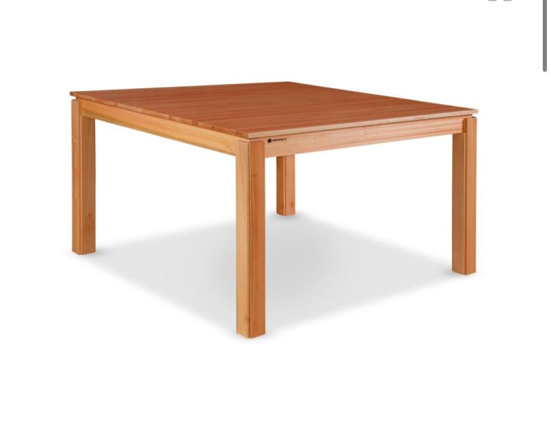 MESA CUADRA. 1.20 EUCA CLASICA