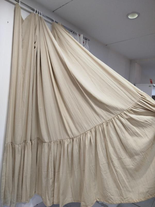 CORTINA BAÑO 230*190 GASA 1 VOL