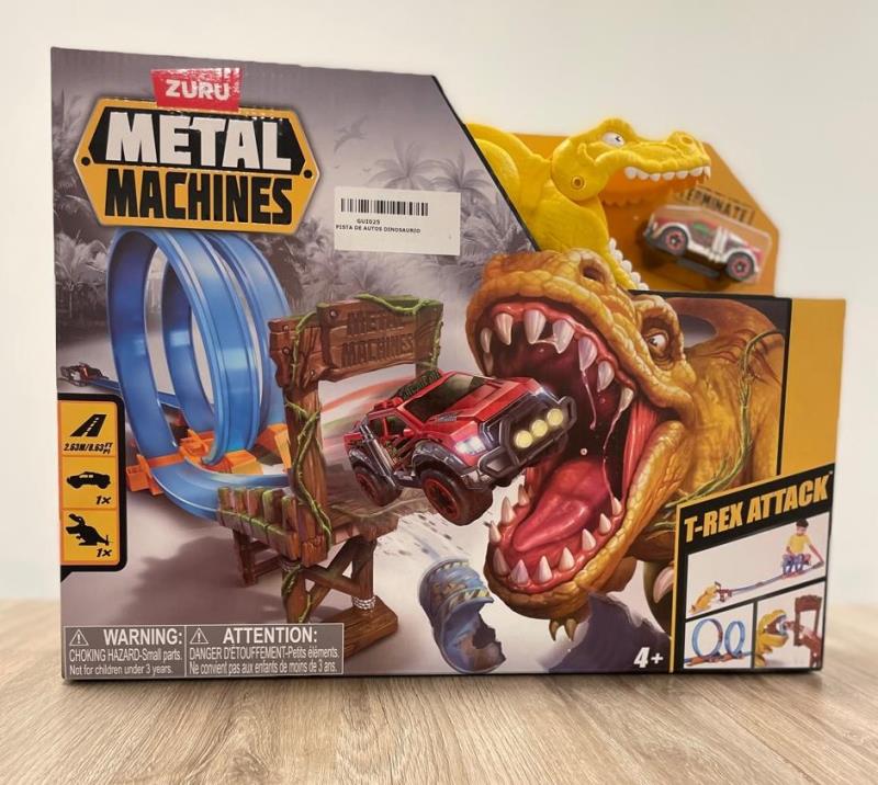 PISTA DE AUTOS DINOSAURIO