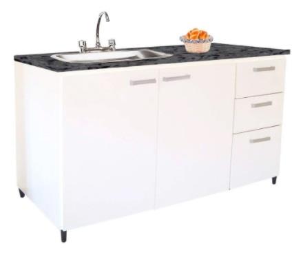 BAJO MESADA 1.40 BLANCO