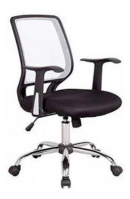 SILLON GIRATORIO 266 NEGRO/BLANCO