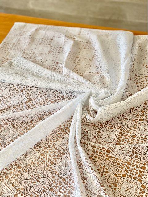 MANTEL 3.50 ENCAJE HULE