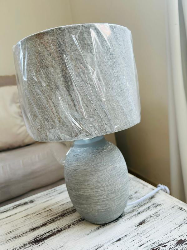 VELADOR CERAMICA CON PANTALLA