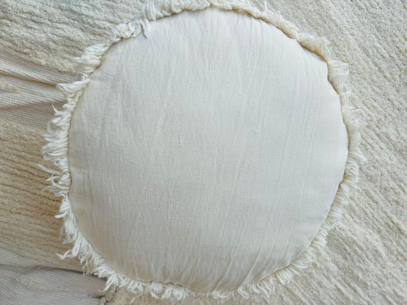 ALMOHADON 50 REDONDO LIMON